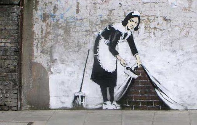 Grafiti de Banksy